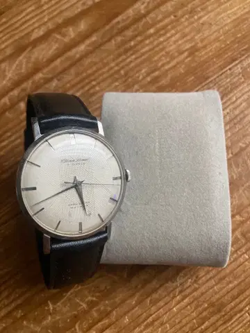 시티즌 호머 수동 와인딩 시계 실버/블랙