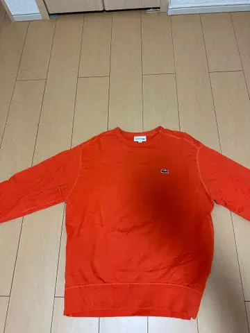 LACOSTE 오렌지 트레이닝복 사이즈 L