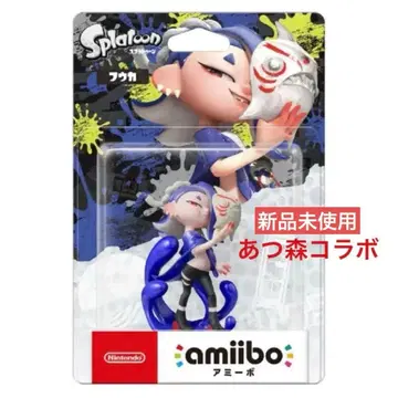 새상품 모동숲 Nintendo amiibo 후우카 스프라툰 스리미 연합