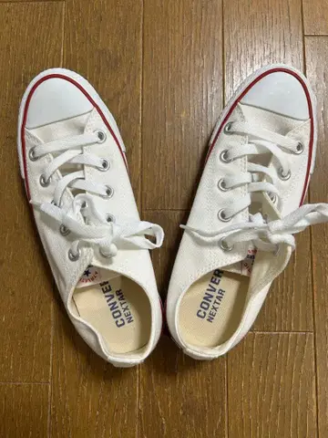 CONVERSE 화이트 스니커즈 5.5