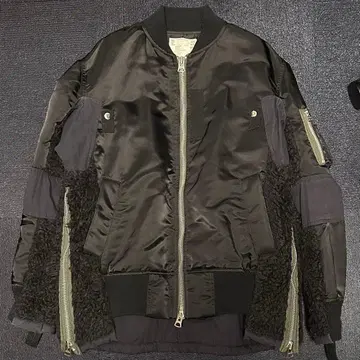 sacai 도킹 보아 블루종 MA-1 20-02355M 명작