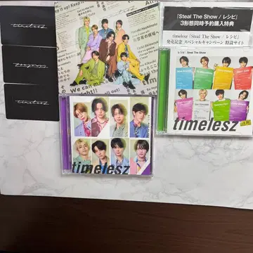 timelesz Steal The Show / 레시피 Blu-ray판