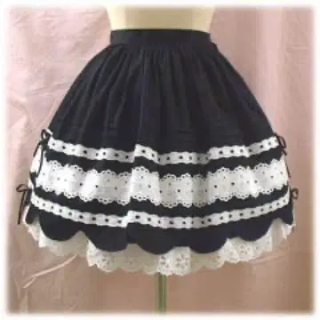 BABY 파르페 레이스 스커트