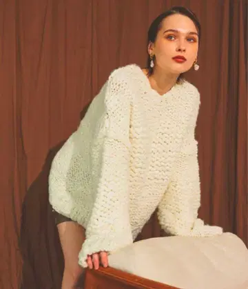 [ 새상품 ] 핸드메이드 니트