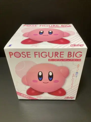 별의 커비 포즈 피규어 BIG 전 1종 소프트 비닐 피규어