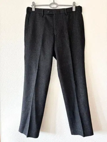 유니클로 캐시미어 블렌드 노턱 팬츠 남성용 85 블랙