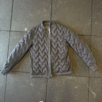 COMME CA ISM 그레이 다운 자켓 M