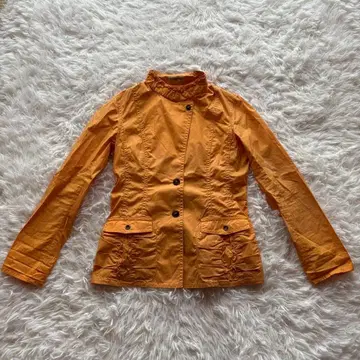 HIROKO BIS 여성용 긴팔 셔츠 M 히로코코시노 오렌지 면