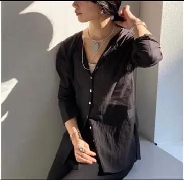 SHENERY 코튼 시어 양류 2WAY 상의