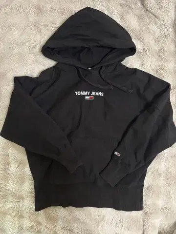 [ TOMMY JEANS ] 블랙 후드티