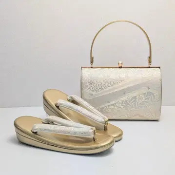 조리 백 세트 골드 포멀 오비지 골드 S~3L 사이즈 u777