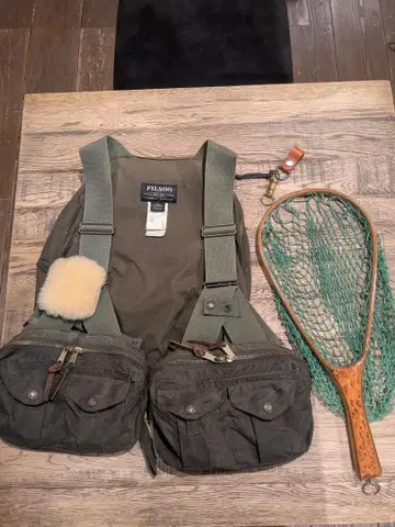 필슨 플라이 낚시용 조끼 세트
