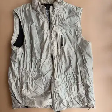 MASTERS 경량 베이지 집업 베스트