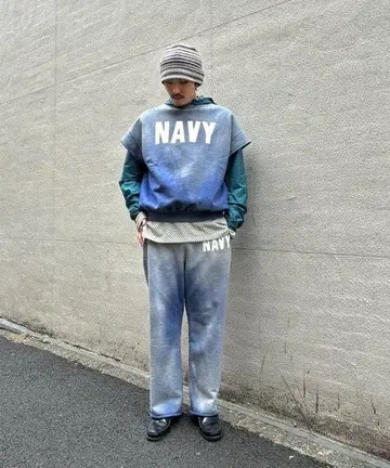 [ 새상품 ] Bowwow 컷오프 맨투맨 XL 이미지 추가