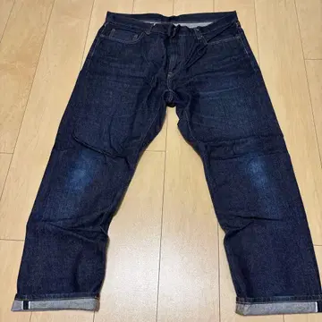 유니클로 셀비지 데님