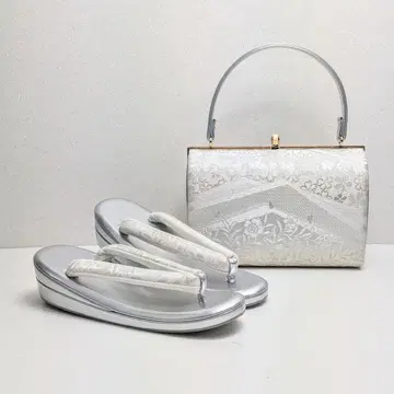 조리 백 세트 포멀 오비지 실버 S~3L 사이즈 u777