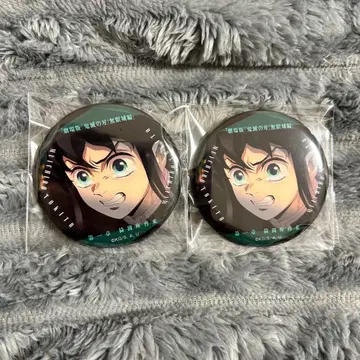 귀멸의 칼날 토키토 무이치로 모노가타루 눈빛 캔뱃지