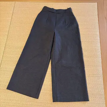 [ 새상품급 ] 순 일본제 ARIKI 와이드 팬츠 MIYABI 그레이