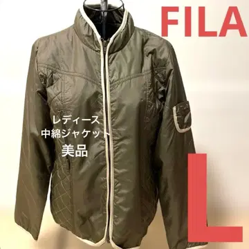 FILA 패딩 자켓 여성용 숏 기장 손세탁 OK 새상품급 L