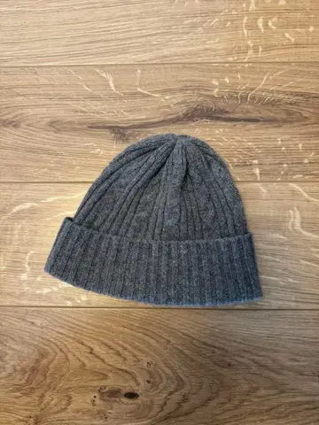 에디피스 그레이 리브 니트 모자