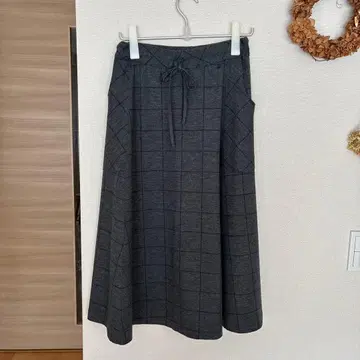 가격 인하 45rpm 저리 플라넬 울 스커트