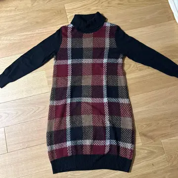 BLUE LABEL 체크 무늬 원피스 38