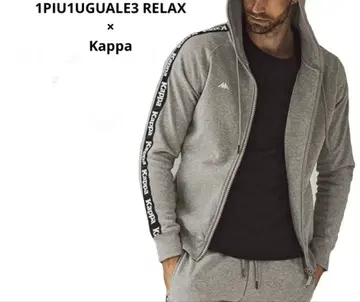 1PIU1UGUALE3 RELAX 콜라보 큐빅 지퍼 후드티