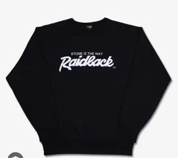 RAIDBACK FABRIC RAIDERZ 로고 크루넥