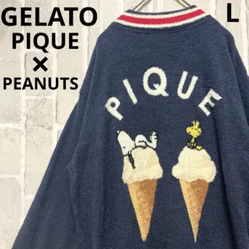 젤라또피케 피넛 스누피 우드스탁 룸웨어 가디건