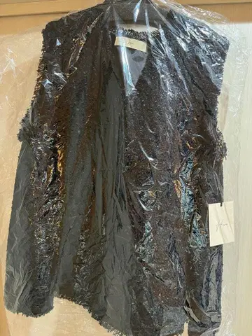 미사용 새상품 트위드 베스트 Heve