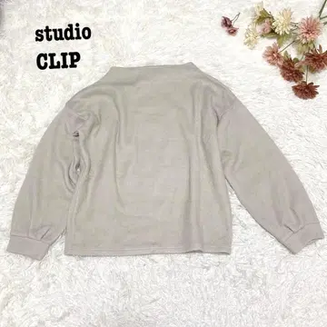 s.1137 [스튜디오 클립] 긴팔 니트 심플 무지 캐주얼 베이지