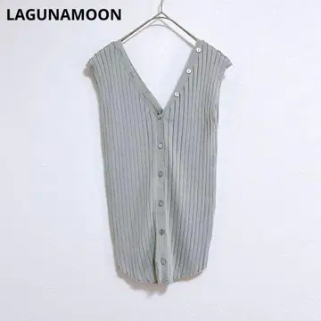 [라그나문] 베스트 지레 니트 슬리브리스 스트레치 그레이지