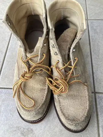 치페와 chippewa 모크토 스웨이드 캔디 컬러 비브람 9e