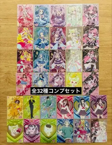 [가격 인하 불가] 너와 아이돌 프리큐어 클리어 카드 컴플리트 세트