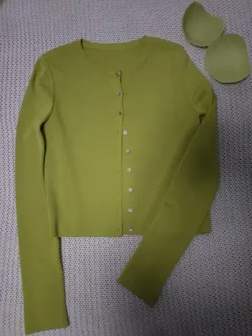 FOXEY 폭시 38 그린 니트 가디건