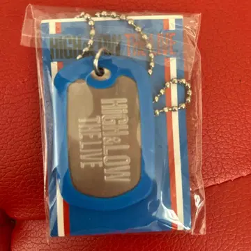 HIGH&LOW THE LIVE 키링 도그태그