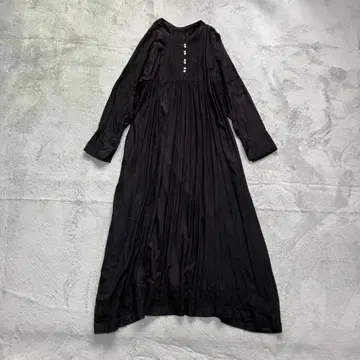 JOURNAL STANDARD 레이온 아문 젠 자수 원피스 블랙