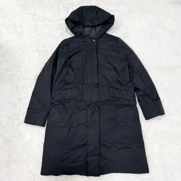 [내추럴 뷰티 베이직] 새상품급 롱 다운 코트 자켓 L 블랙