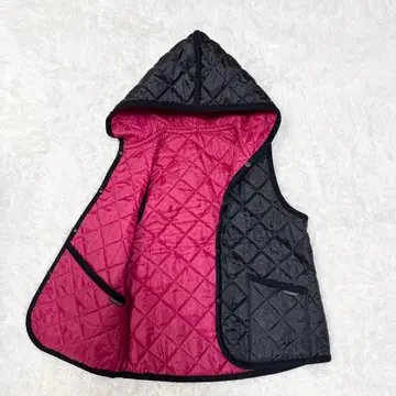 [ 라벤햄 ] 새상품급 리버서블 후디 베스트 2way 40