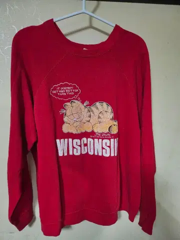 가필드 WISCONSIN 맨투맨