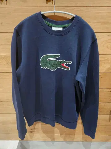 LACOSTE 네이비 트레이닝복 US S