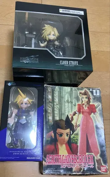 ff7 파이널 판타지7 클라우드 앨리스 피규어