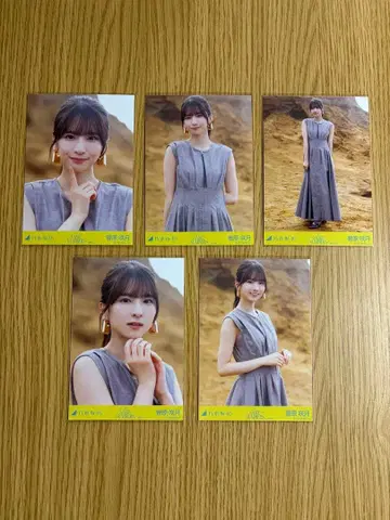 스가와라 사츠키 노기자카46 Same numbers 브로마이드 5종 컴프