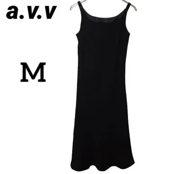 avv 아베베 슬리브리스 원피스 민소매 포멀 블랙 무지