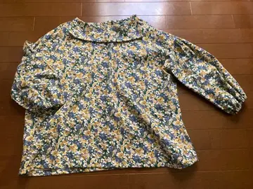 코튼 비에라 플라워 블라우스 새상품