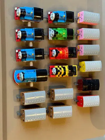 캡슐 프라레일 토마스 차량 세트