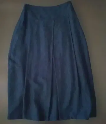 BASILE28 종아리 기장 실크 100% 턱 플리츠 스커트