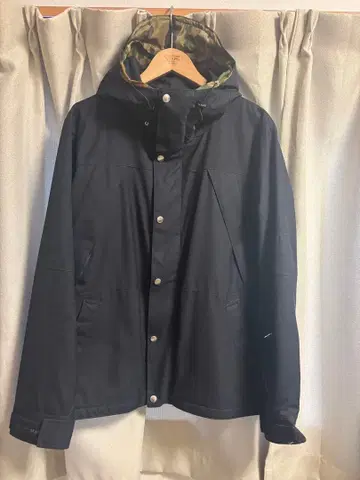 SOPHNET. 2 레이어 마운틴 후드티 네이비 L 소프넷