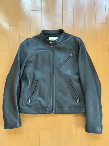 프릭스스토어 램 가죽 싱글 라이더 자켓 양가죽