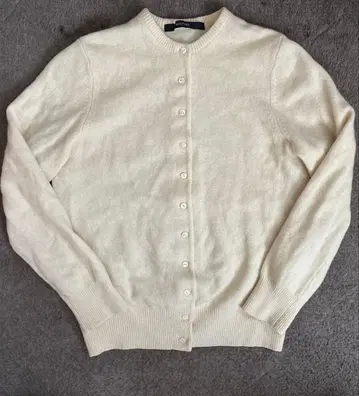 니트 가디건 울 캐시미어 투모로우랜드